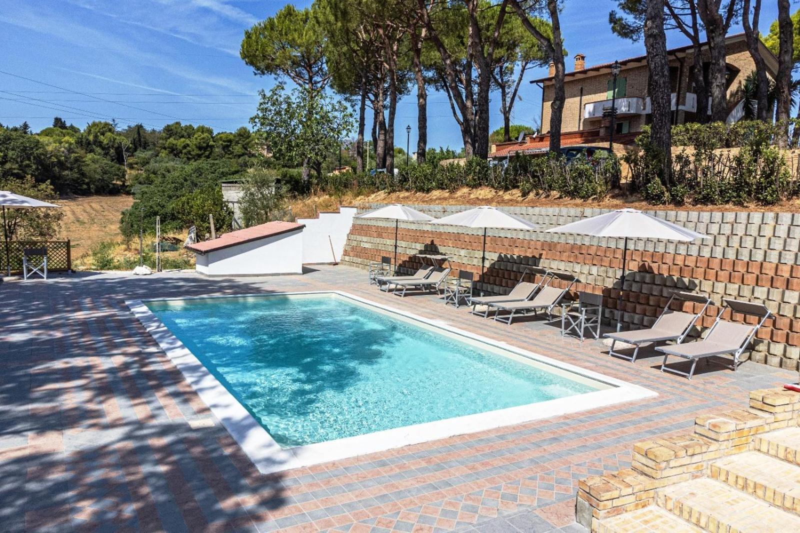 פוטנצה פיצ'נה Villa Lucilla - B&B Rooms And Pool מראה חיצוני תמונה